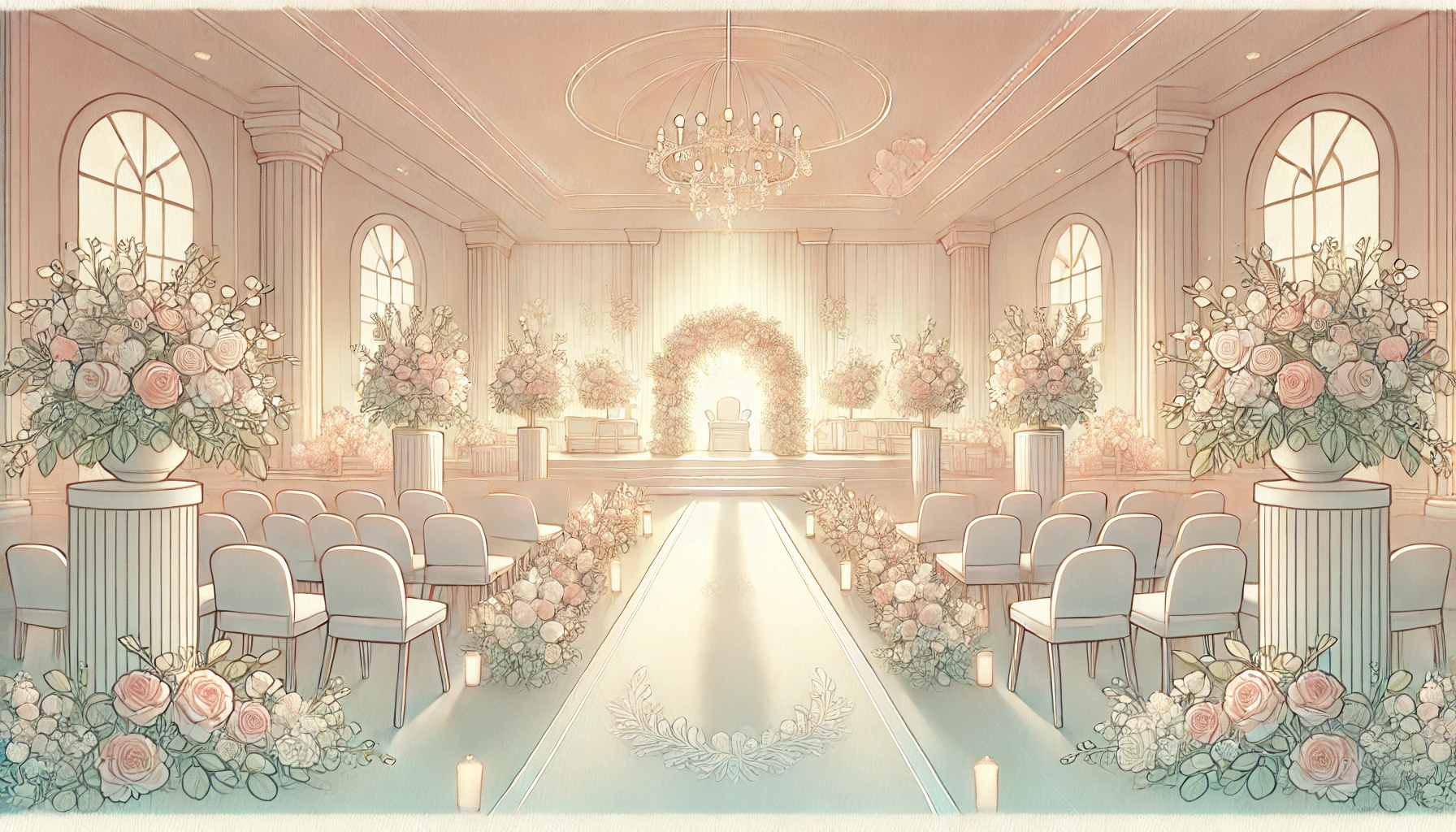 結婚式の受付を頼む人がいない場合